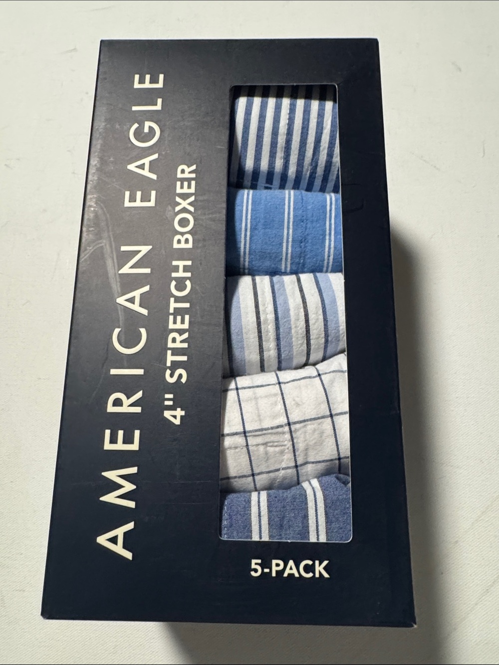 American Eagle Boxers Mens Large 5 Pack